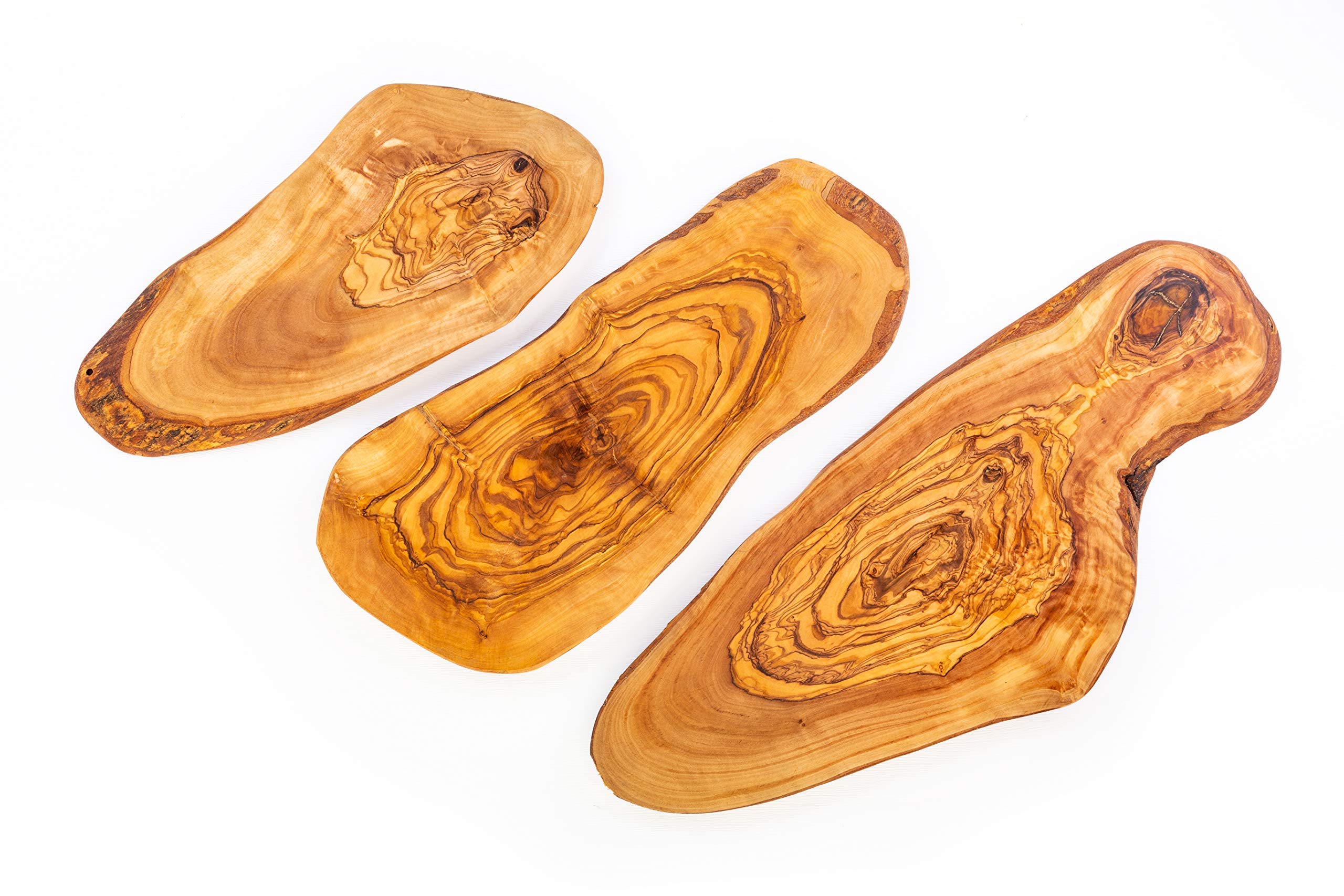 Amazon | ハンドメイド オリーブウッド 素朴なカッティングボード